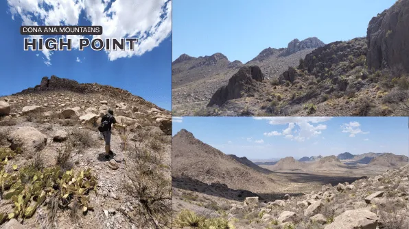 DONA ANA MOUNTAINS
HIGH POINT